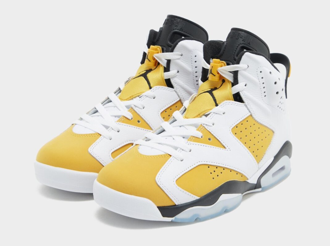 【国内 1/29 発売】ナイキ エア ジョーダン 6 レトロ “ホワイト/イエローオークル” (NIKE AIR JORDAN 6 RETRO “White/Yellow Ochre”) [CT8529-170]