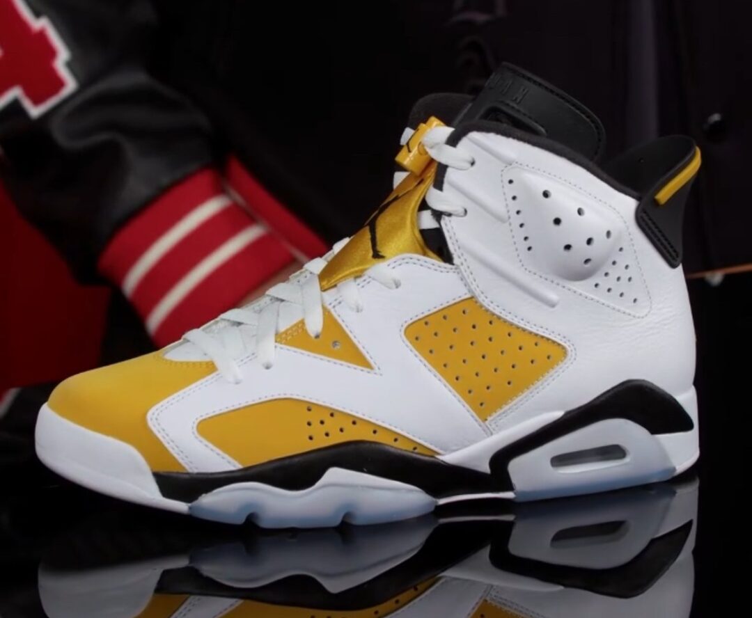 【国内 1/29 発売】ナイキ エア ジョーダン 6 レトロ “ホワイト/イエローオークル” (NIKE AIR JORDAN 6 RETRO “White/Yellow Ochre”) [CT8529-170]