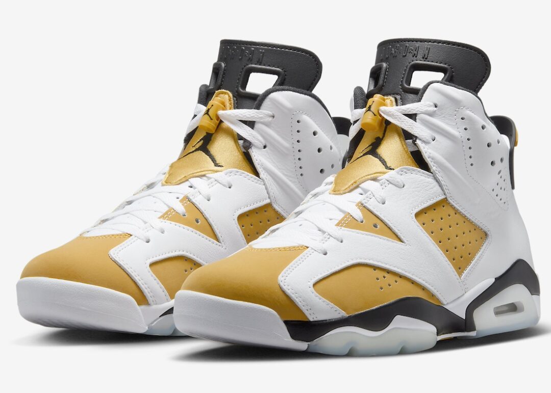 【国内 1/29 発売】ナイキ エア ジョーダン 6 レトロ “ホワイト/イエローオークル” (NIKE AIR JORDAN 6 RETRO “White/Yellow Ochre”) [CT8529-170]