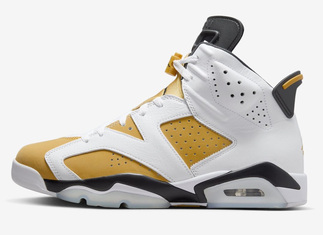 【国内 1/29 発売】ナイキ エア ジョーダン 6 レトロ “ホワイト/イエローオークル” (NIKE AIR JORDAN 6 RETRO “White/Yellow Ochre”) [CT8529-170]