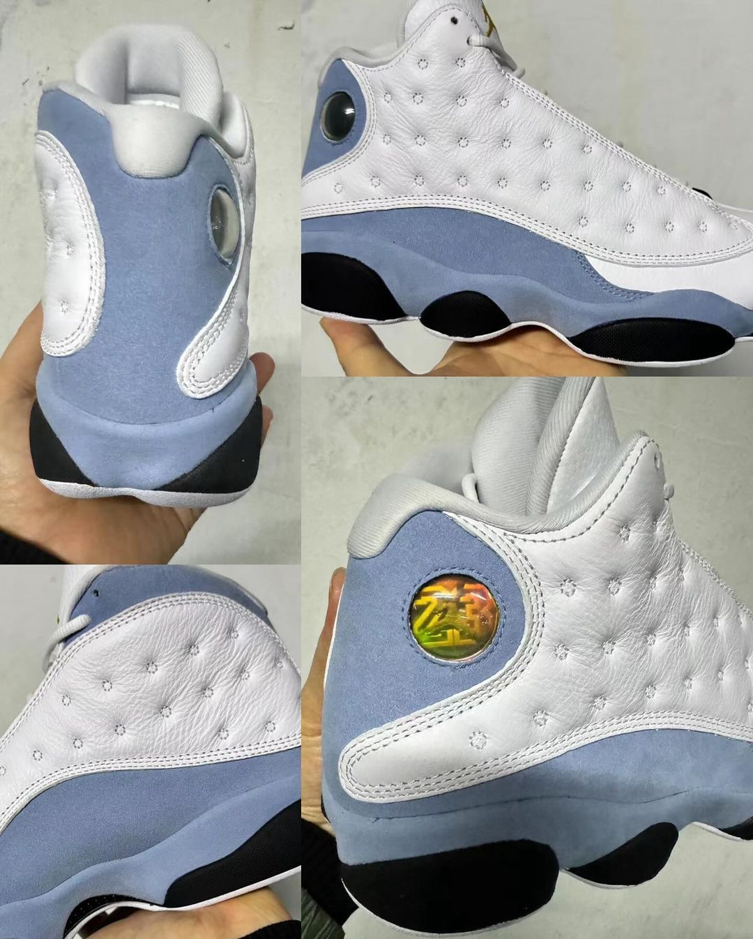 2024年 2/10 発売予定！ナイキ エア ジョーダン 13 レトロ “ホワイト/ブルーグレー″ (NIKE AIR JORDAN 13 RETRO “White/Blue Grey”) [414571-170]