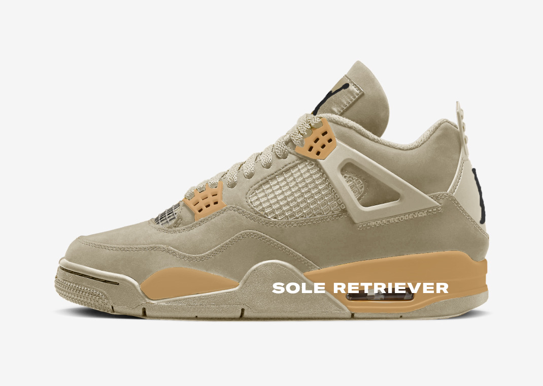 【2024年 2/28 発売】ナイキ ウィメンズ エア ジョーダン 4 レトロ “セイル/メタリックゴールド″ (NIKE WMNS AIR JORDAN 4 RETRO “Sail/Metallic Gold”) [AQ9129-170]