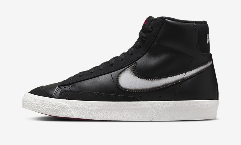 2023年 発売予定！ナイキ ブレーザー ミッド 77 “ブラック/ホワイト/フーシャ” (NIKE BLAZER MID 77 “Black/White/Fuchsia”) [FD6924-001]