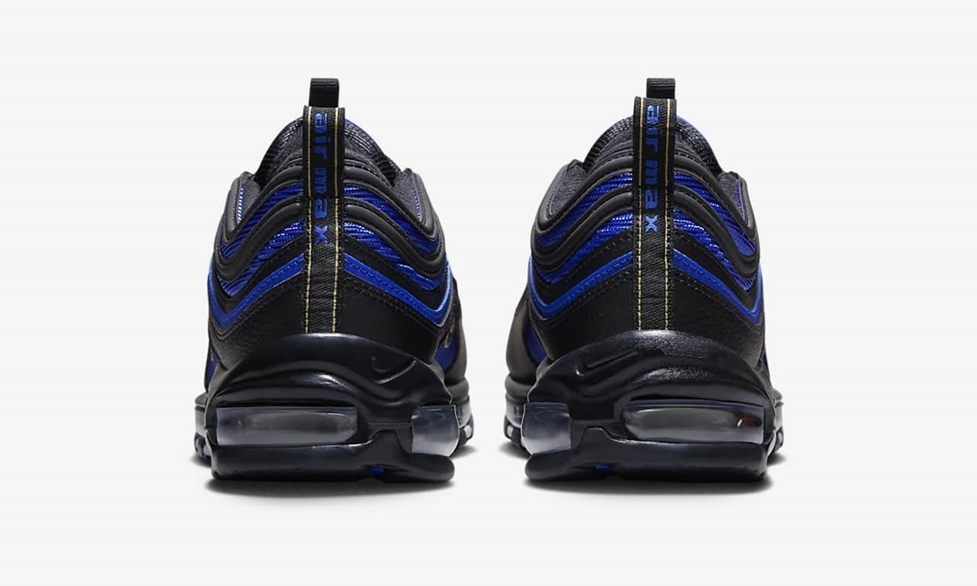 海外発売！ナイキ エア マックス 97 “ブラック/ハイパーロイヤル” (NIKE AIR MAX 97 “Black/Hyper Royal”) [FN3408-001]