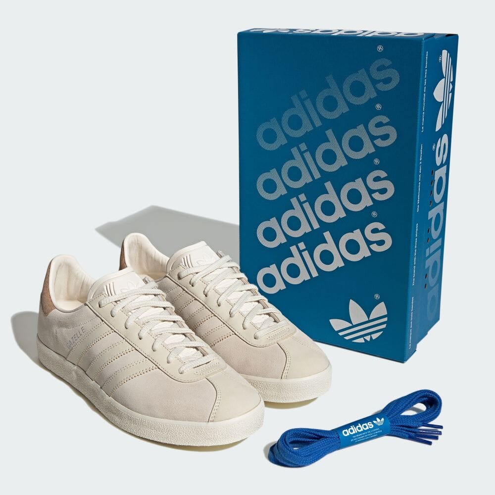 【国内 6/1 発売】adidas Originals GAZELLE 85 “Wonder White/Chalk White” (アディダス オリジナルス ガゼル 85 “ワンダーホワイト/チョークホワイト”) [ID2019]