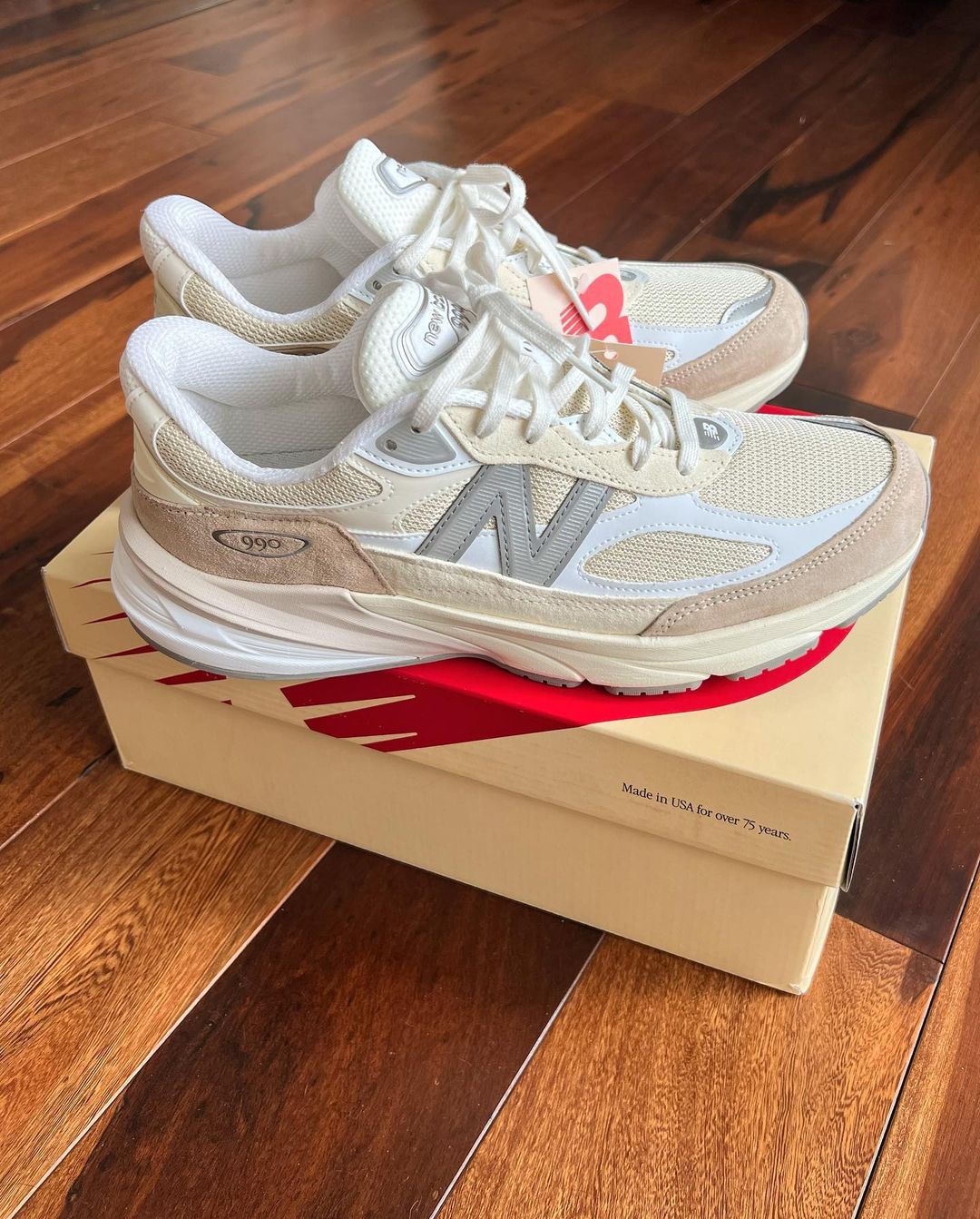 【国内 7/27 発売予定】New Balance M990v6 SS6 “Mindful Grey/Bone” Made in USA (ニューバランス メイドインUSA)