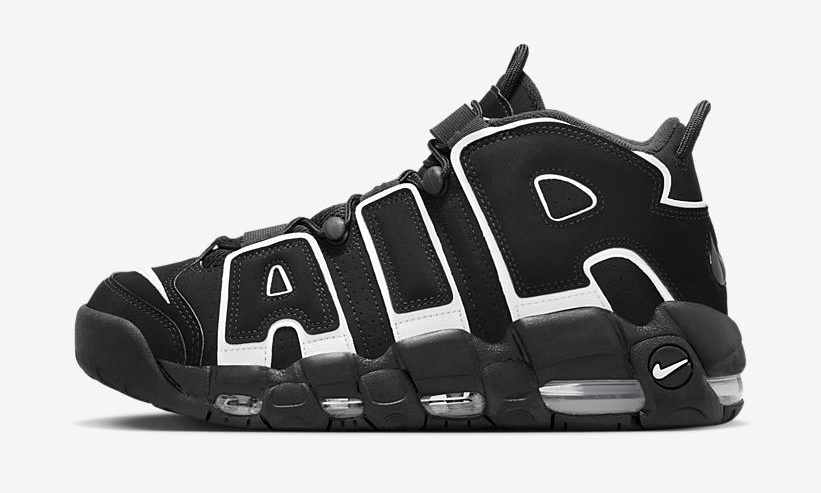 海外発売！ナイキ エア モア アップテンポ “ブラック/ホワイト” (NIKE AIR MORE UPTEMPO “Black/White”) [FV2291-001]