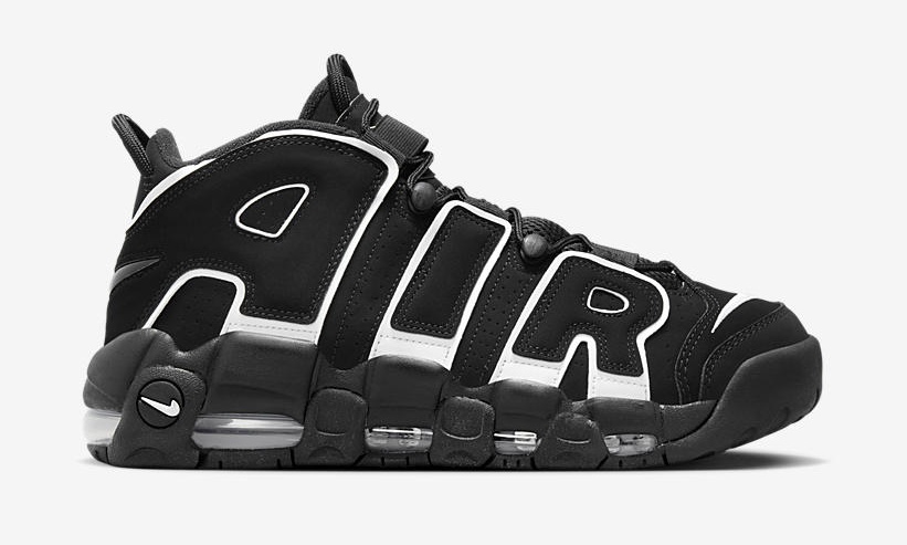 海外発売！ナイキ エア モア アップテンポ “ブラック/ホワイト” (NIKE AIR MORE UPTEMPO “Black/White”) [FV2291-001]