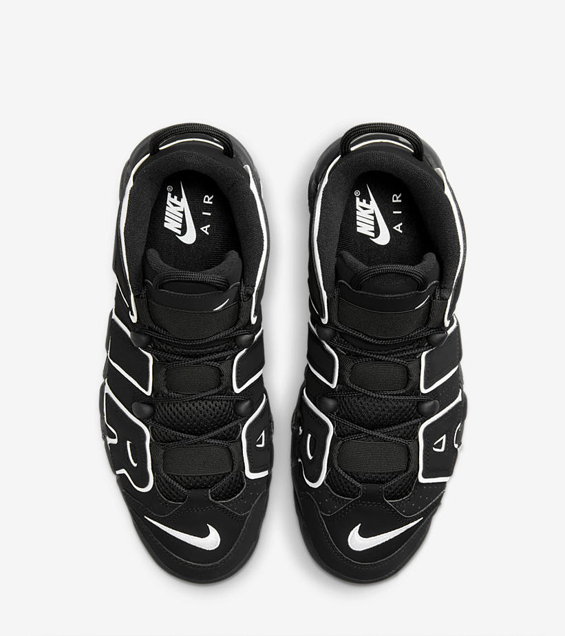 海外発売！ナイキ エア モア アップテンポ “ブラック/ホワイト” (NIKE AIR MORE UPTEMPO “Black/White”) [FV2291-001]