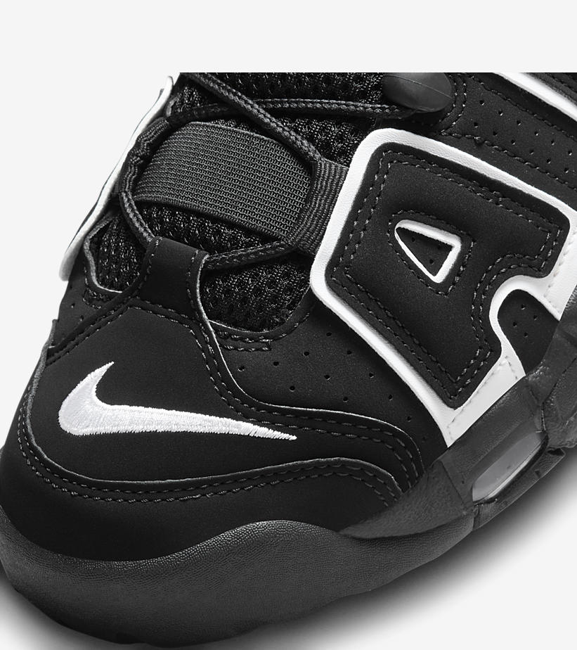 海外発売！ナイキ エア モア アップテンポ “ブラック/ホワイト” (NIKE AIR MORE UPTEMPO “Black/White”) [FV2291-001]