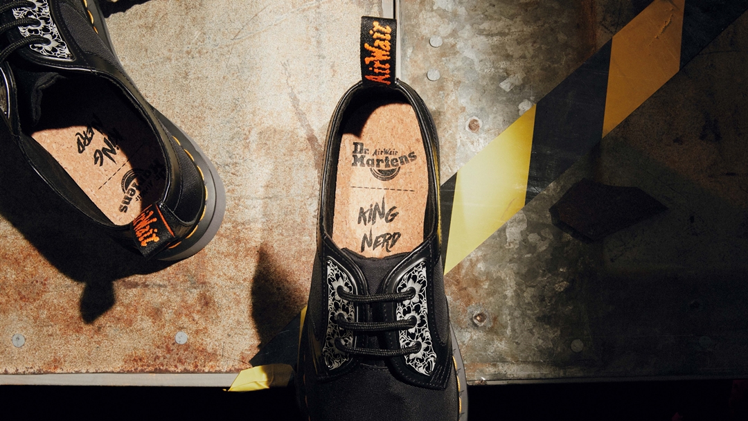 伝説の彫刻師 KING NERD × Dr.Martens コラボ第2弾が6/1 から発売 (キング・ナード ドクターマーチン)