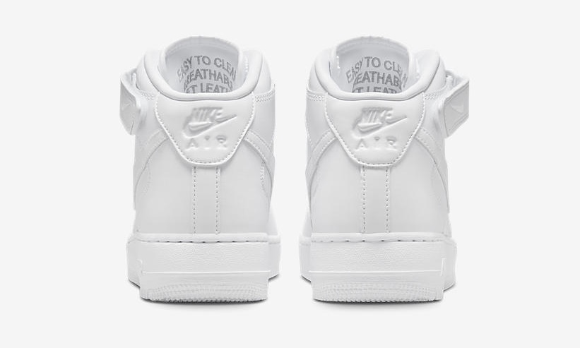 【国内 8/26 発売予定】ナイキ エア フォース 1 ミッド ”フレッシュ/トリプルホワイト” (NIKE AIR FORCE 1 MID “Fresh/Triple White”) [DZ2525-100]