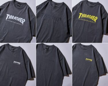 THRASHER × FREAK’S STORE ピグメントボディに定番のMAGロゴをデザインしたTEE (スラッシャー フリークスストア)