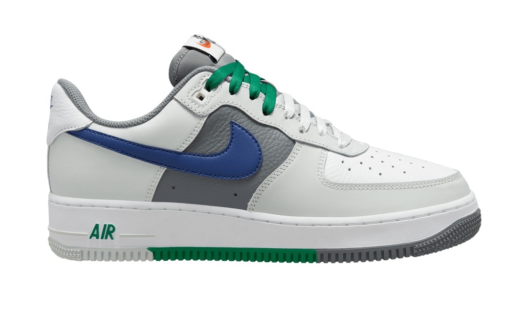 【国内 10/13 発売】ナイキ エア フォース 1 ロー “スプリット/ライトシルバー/ディープロイヤルブルー” (NIKE AIR FORCE 1 LOW “Split/Light Silver/Deep Royal Blue”) [FD2592-001]