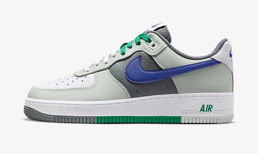 【国内 10/13 発売】ナイキ エア フォース 1 ロー “スプリット/ライトシルバー/ディープロイヤルブルー” (NIKE AIR FORCE 1 LOW “Split/Light Silver/Deep Royal Blue”) [FD2592-001]