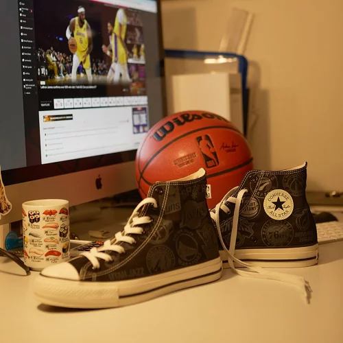 【先行予約】8月下旬発売！NBA Rakuten × CONVERSE ALL STAR Ⓡ HI (エヌビーエー 楽天 コンバース オールスター)