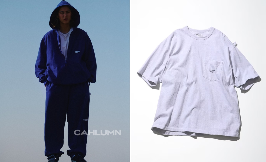 ファッションディレクター 長谷川昭雄氏ディレクション「CAHLUMN/カウラム」から”Heavy Weight Jersey S/S Pocket Tee”が発売！