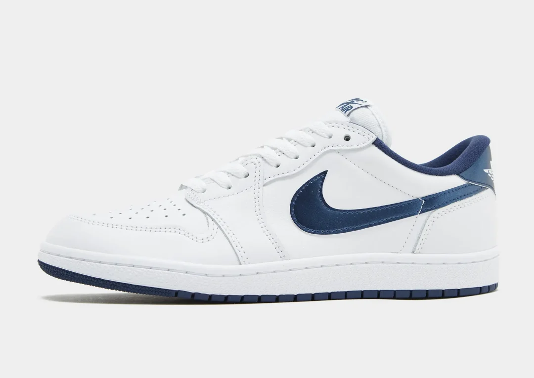 【2024年 7/13 再発売】ナイキ エア ジョーダン 1 ロー 85 “メタリックネイビー” (NIKE AIR JORDAN 1 LOW 85 “Metallic Navy”) [FB9933-141]
