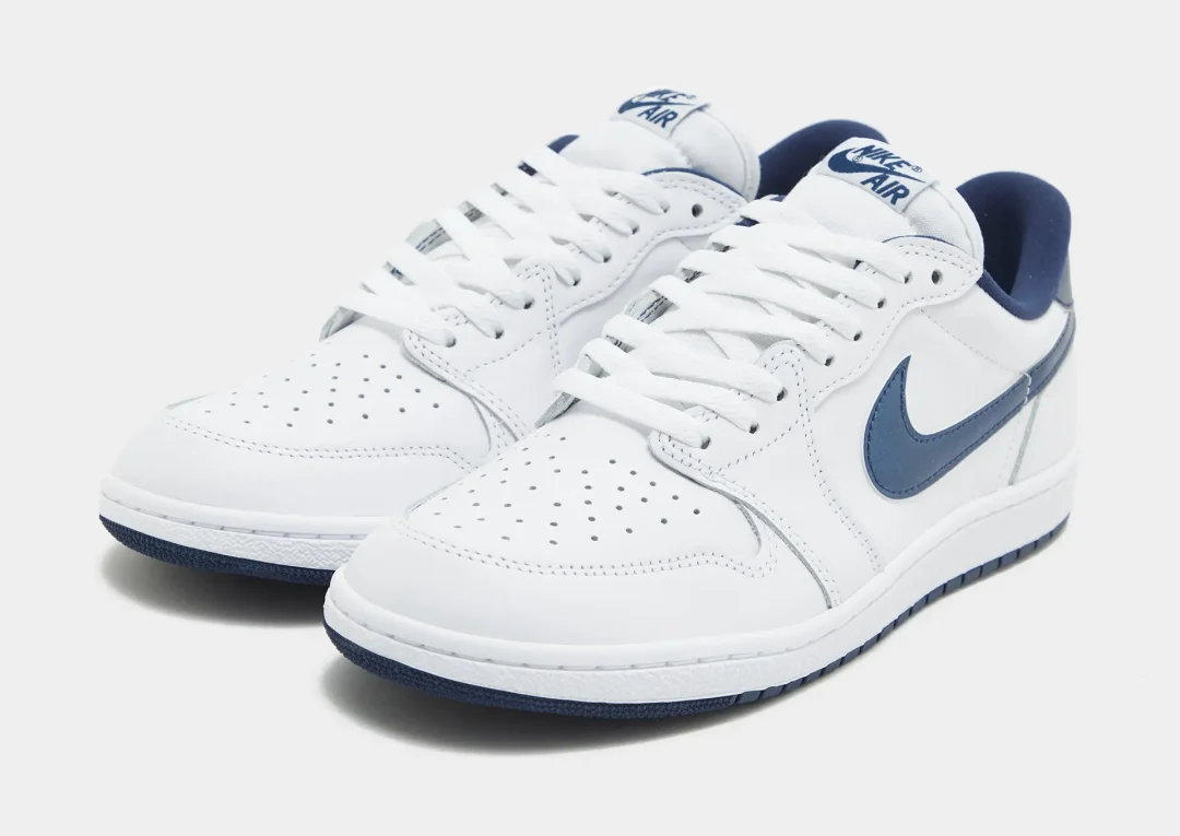 【2024年 2/10 発売】ナイキ エア ジョーダン 1 ロー 85 “メタリックネイビー” (NIKE AIR JORDAN 1 LOW 85 “Metallic Navy”) [FB9933-141]