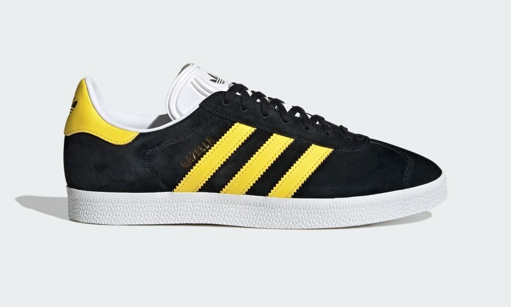 【国内 5/5 発売】1991年モデルを忠実に復刻！adidas Originals GAZELLE “Core Black/Impact Yellow” (アディダス オリジナルス ガゼル “コアブラック/インパクトイエロー”) [IG0669]