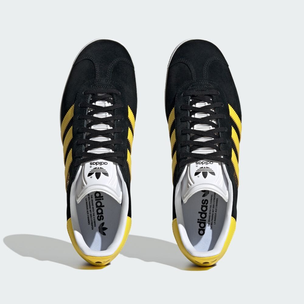 【国内 5/5 発売】1991年モデルを忠実に復刻！adidas Originals GAZELLE “Core Black/Impact Yellow” (アディダス オリジナルス ガゼル “コアブラック/インパクトイエロー”) [IG0669]