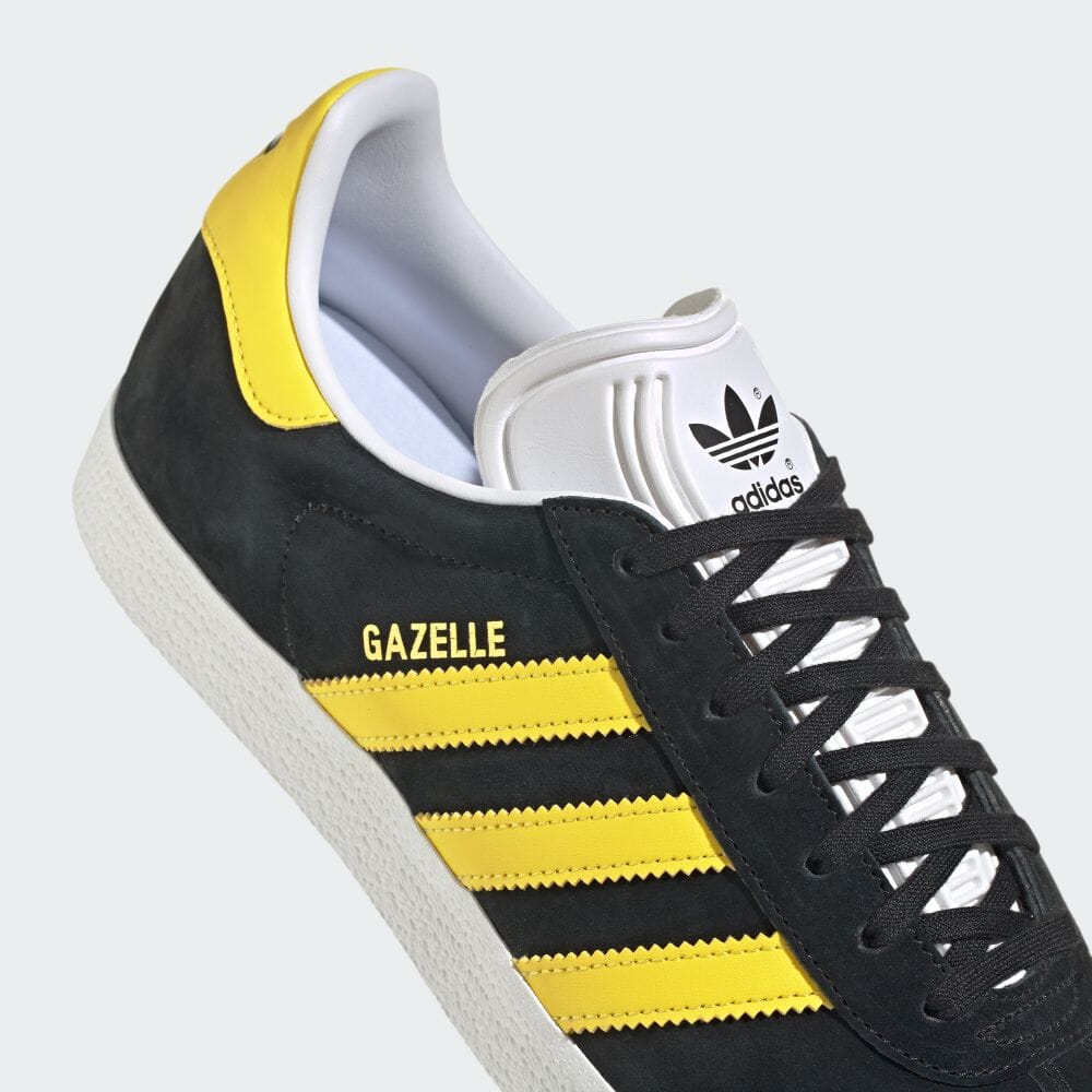 【国内 5/5 発売】1991年モデルを忠実に復刻！adidas Originals GAZELLE “Core Black/Impact Yellow” (アディダス オリジナルス ガゼル “コアブラック/インパクトイエロー”) [IG0669]