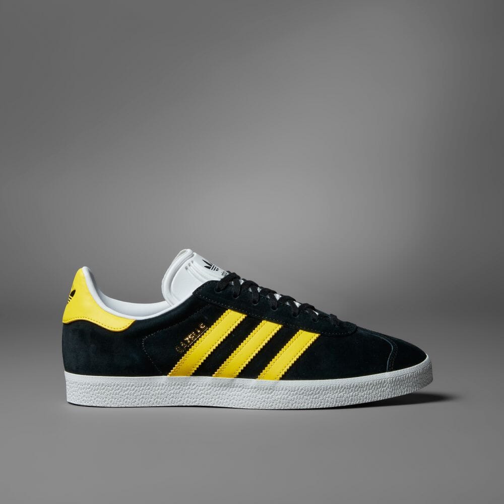 【国内 5/5 発売】1991年モデルを忠実に復刻！adidas Originals GAZELLE “Core Black/Impact Yellow” (アディダス オリジナルス ガゼル “コアブラック/インパクトイエロー”) [IG0669]