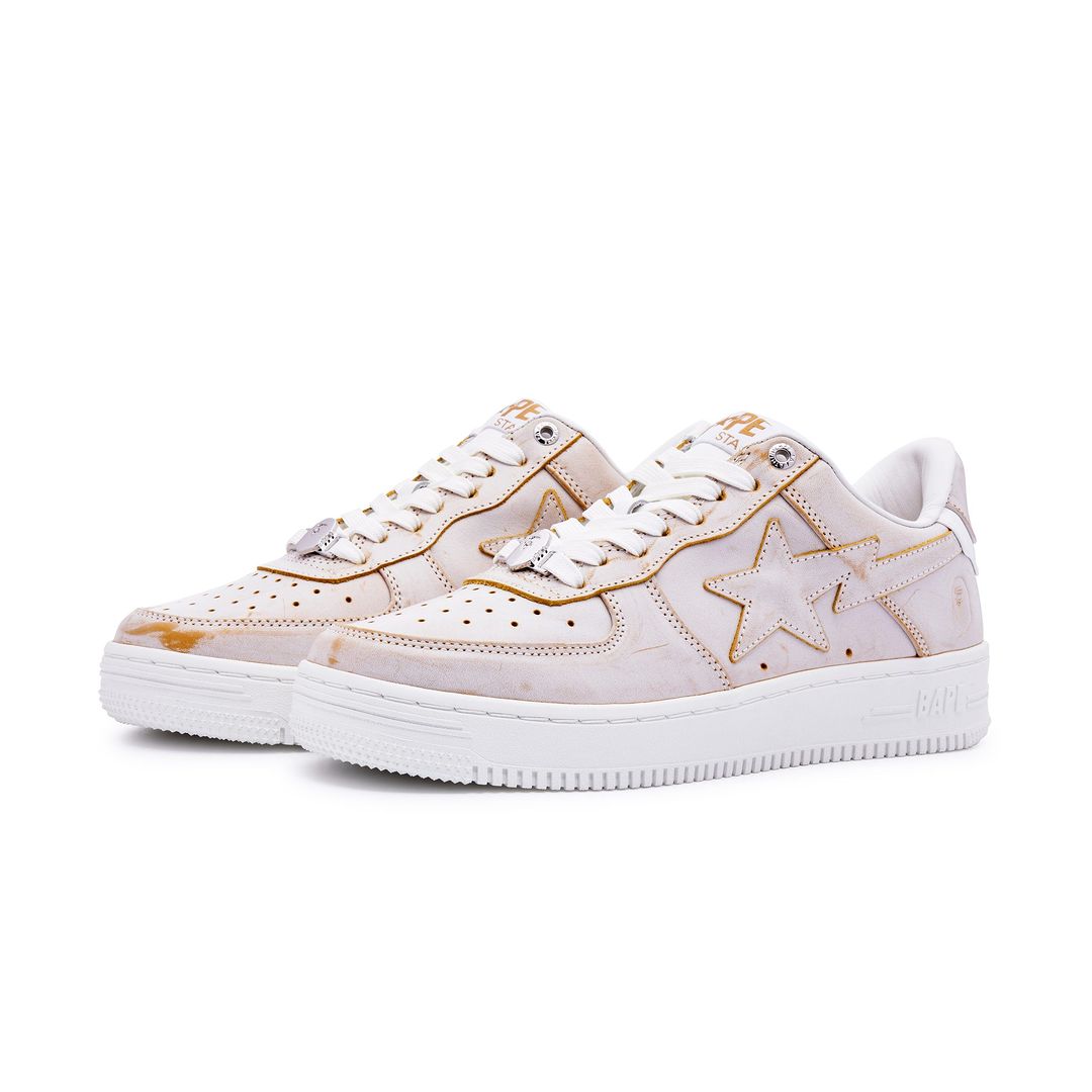 A BATHING APE から履き込むごとに色合いが変化するBAPE STA 新作が5/21 発売 (ア ベイシング エイプ)