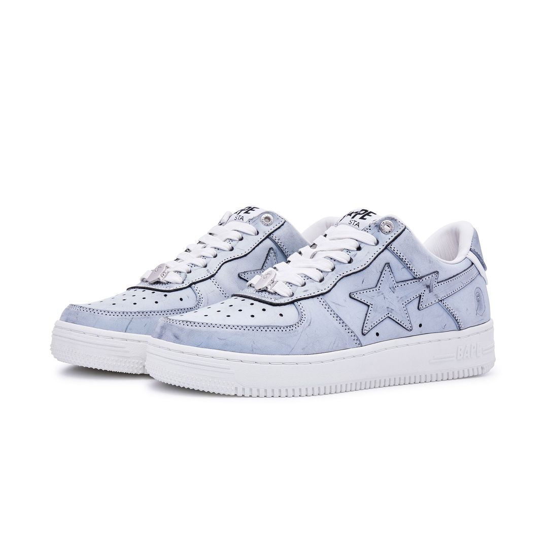 A BATHING APE から履き込むごとに色合いが変化するBAPE STA 新作が5/21 発売 (ア ベイシング エイプ)