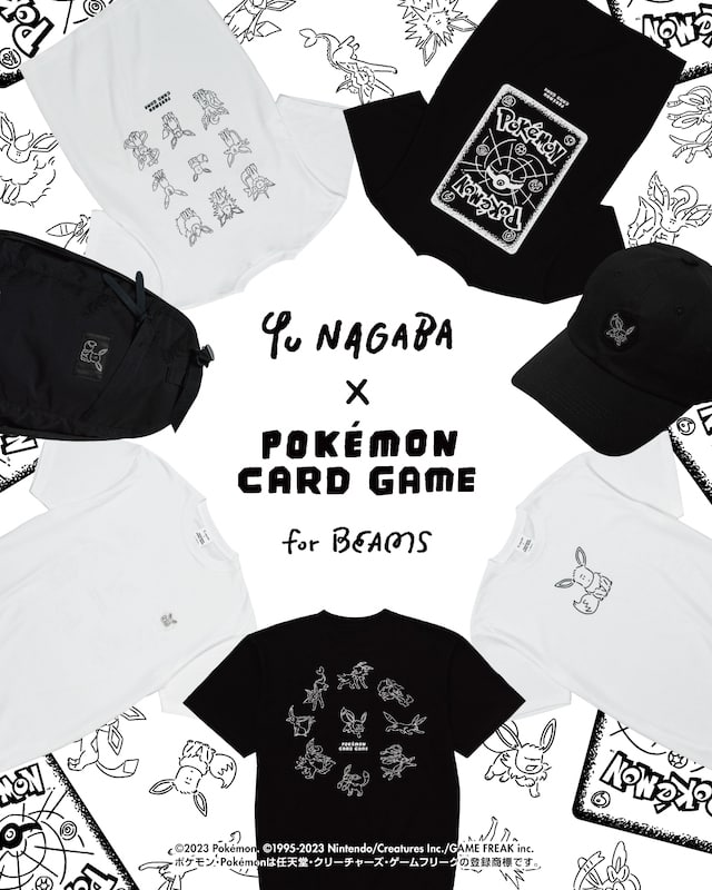 ポケモンカードゲーム for BEAMS × YU NAGABA コラボが5/20 発売！イーブイたちをモチーフにしたコラボレーション (ビームス 長場雄)