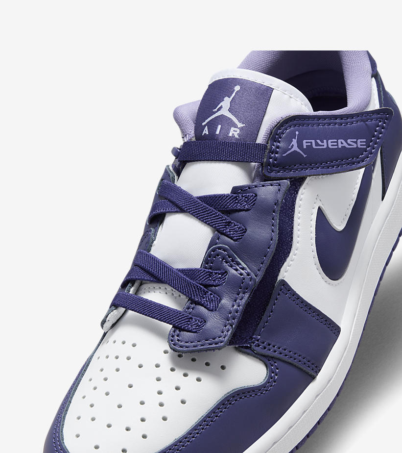 【国内 8/1 発売予定】ナイキ エア ジョーダン 1 ロー フライイーズ “コートパープル” (NIKE AIR JORDAN 1 LOW FLYEASE “Court Purple”) [DM1206-515]