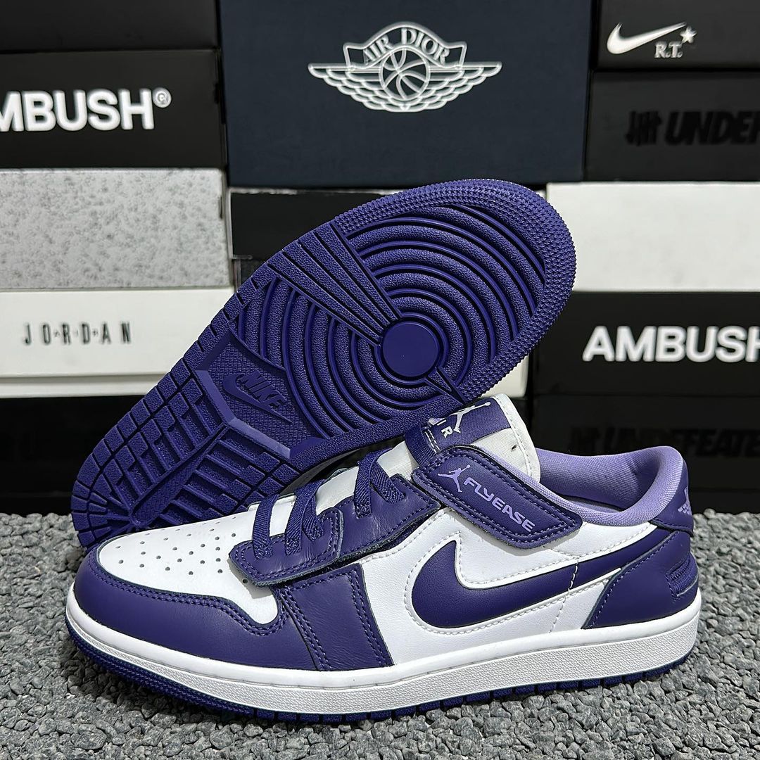 【国内 8/1 発売予定】ナイキ エア ジョーダン 1 ロー フライイーズ “コートパープル” (NIKE AIR JORDAN 1 LOW FLYEASE “Court Purple”) [DM1206-515]