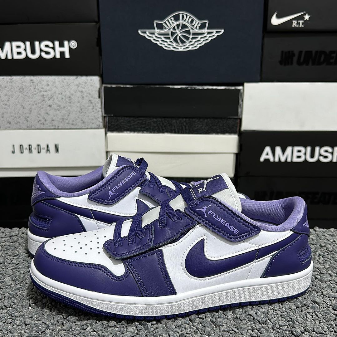 【国内 8/1 発売予定】ナイキ エア ジョーダン 1 ロー フライイーズ “コートパープル” (NIKE AIR JORDAN 1 LOW FLYEASE “Court Purple”) [DM1206-515]