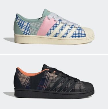 【国内 5/10 発売】adidas Originals SST SUPERMODIFIED “Patchwork” (アディダス オリジナルス エスエスティ スーパーモディファイド “パッチワーク”) [GY2552/GY2553]