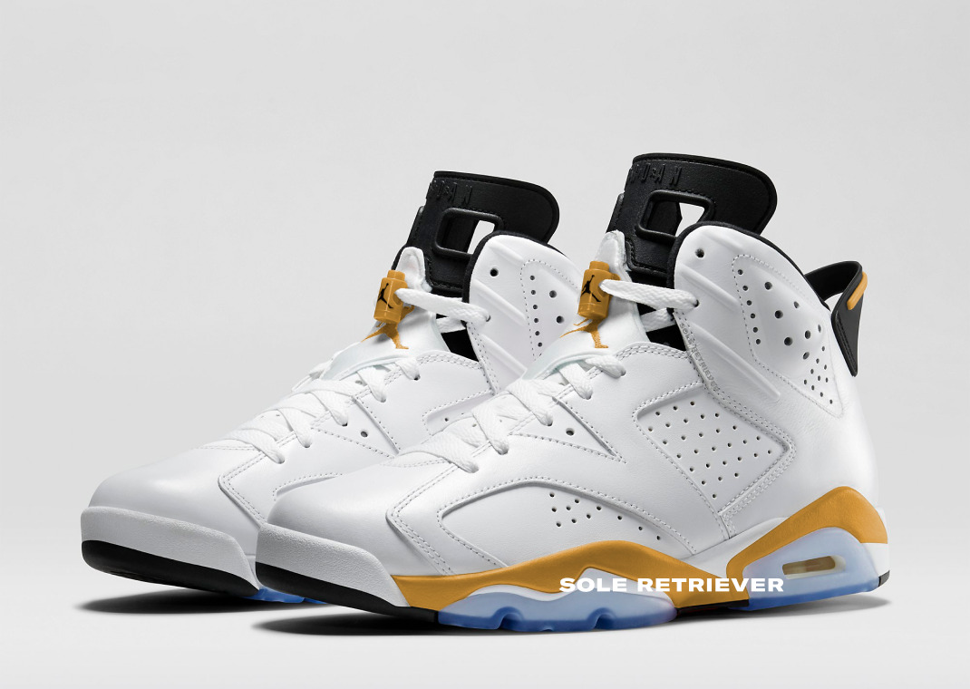 【国内 1/29 発売】ナイキ エア ジョーダン 6 レトロ “ホワイト/イエローオークル” (NIKE AIR JORDAN 6 RETRO “White/Yellow Ochre”) [CT8529-170]