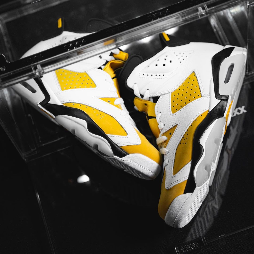 【国内 1/29 発売】ナイキ エア ジョーダン 6 レトロ “ホワイト/イエローオークル” (NIKE AIR JORDAN 6 RETRO “White/Yellow Ochre”) [CT8529-170]