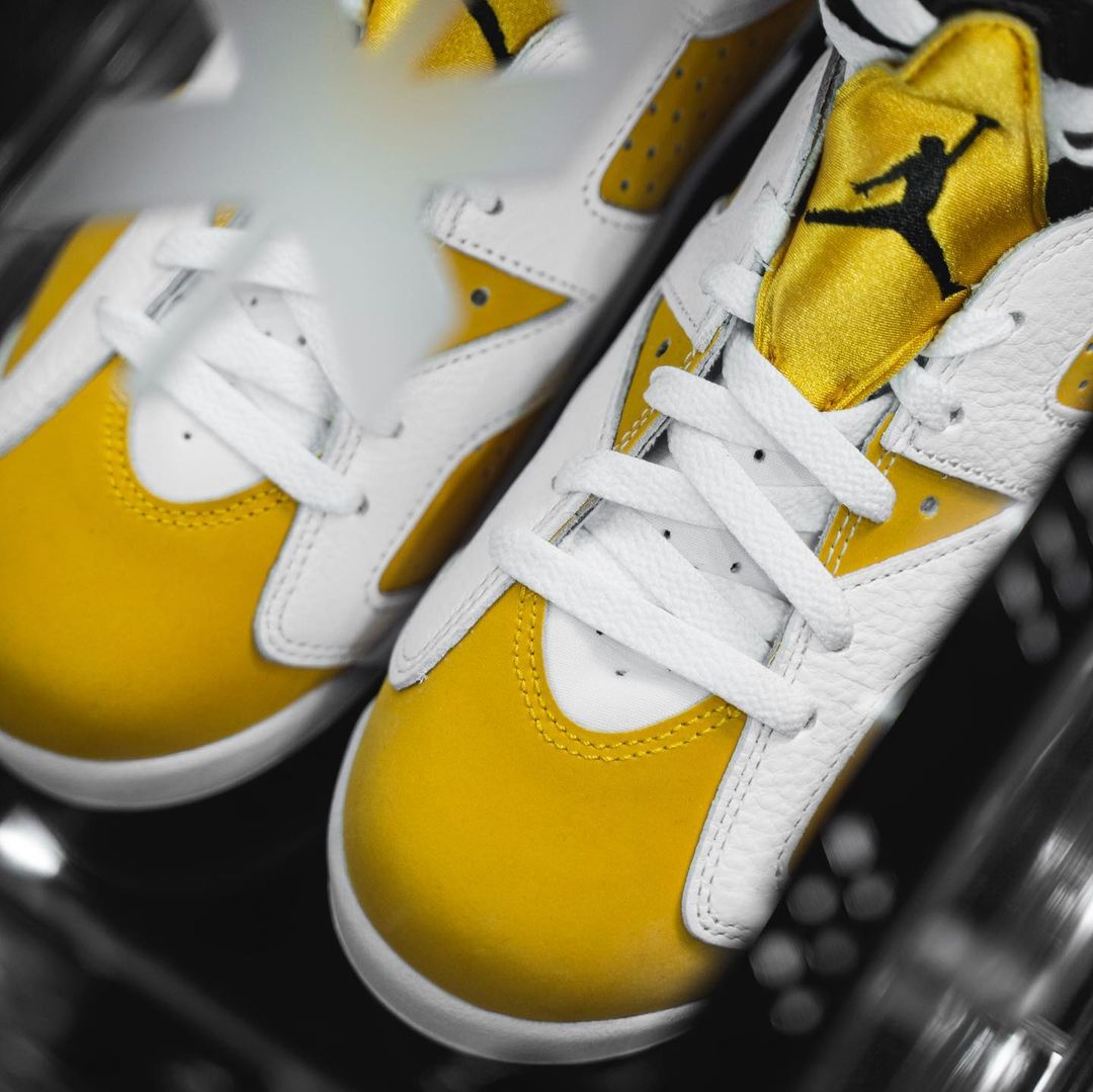 【国内 1/29 発売】ナイキ エア ジョーダン 6 レトロ “ホワイト/イエローオークル” (NIKE AIR JORDAN 6 RETRO “White/Yellow Ochre”) [CT8529-170]