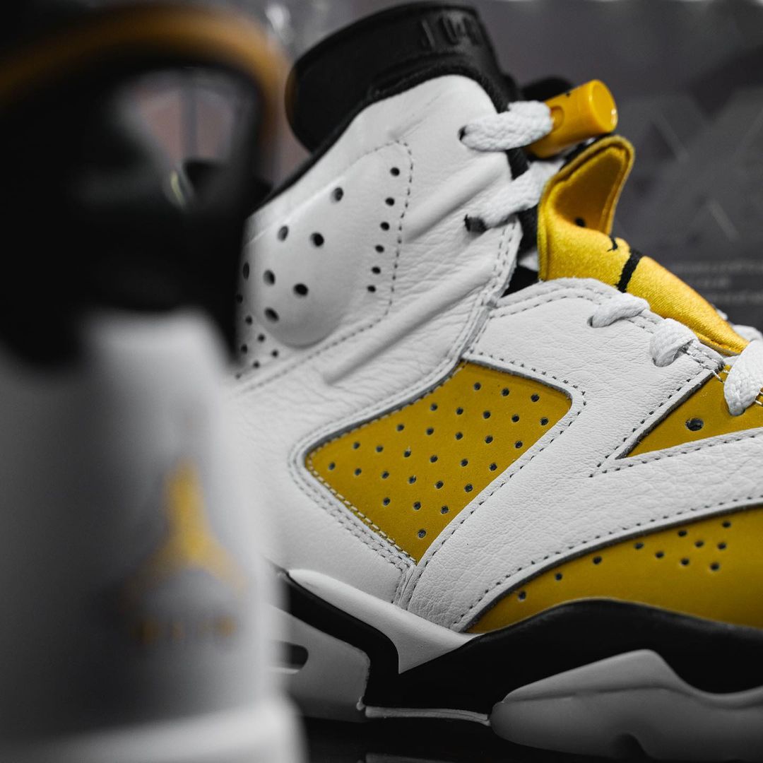 【国内 1/29 発売】ナイキ エア ジョーダン 6 レトロ “ホワイト/イエローオークル” (NIKE AIR JORDAN 6 RETRO “White/Yellow Ochre”) [CT8529-170]