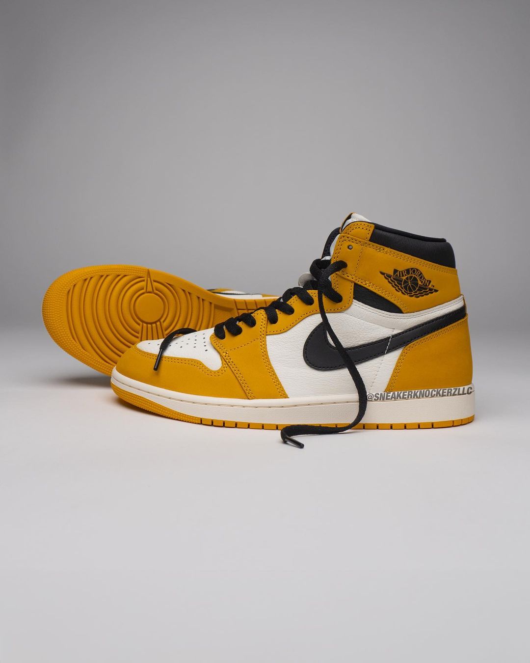 【国内 12/27 発売】ナイキ エア ジョーダン 1 ハイ OG “イエローオークル/ブラック” (NIKE AIR JORDAN 1 HIGH OG “Yellow Ochre/Black”) [DZ5485-701]