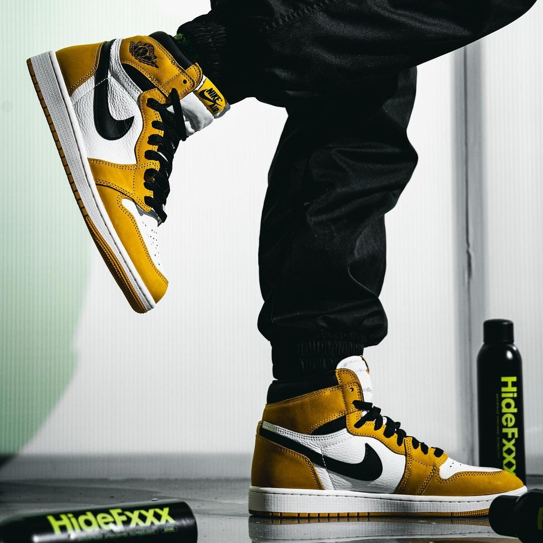 【国内 12/27 発売】ナイキ エア ジョーダン 1 ハイ OG “イエローオークル/ブラック” (NIKE AIR JORDAN 1 HIGH OG “Yellow Ochre/Black”) [DZ5485-701]