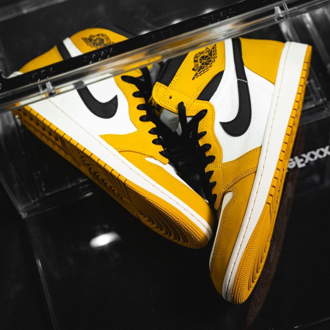 【国内 12/27 発売】ナイキ エア ジョーダン 1 ハイ OG “イエローオークル/ブラック” (NIKE AIR JORDAN 1 HIGH OG “Yellow Ochre/Black”) [DZ5485-701]