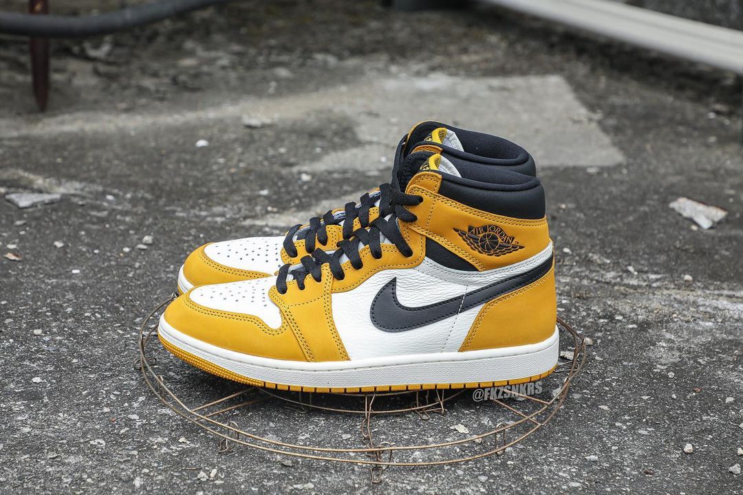 【国内 12/27 発売】ナイキ エア ジョーダン 1 ハイ OG “イエローオークル/ブラック” (NIKE AIR JORDAN 1 HIGH OG “Yellow Ochre/Black”) [DZ5485-701]