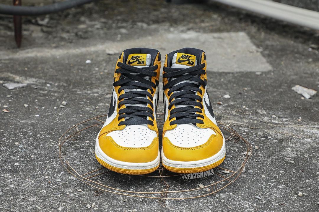 【国内 12/27 発売】ナイキ エア ジョーダン 1 ハイ OG “イエローオークル/ブラック” (NIKE AIR JORDAN 1 HIGH OG “Yellow Ochre/Black”) [DZ5485-701]