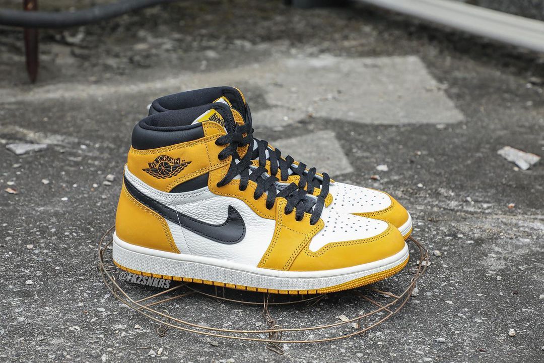 【国内 12/27 発売】ナイキ エア ジョーダン 1 ハイ OG “イエローオークル/ブラック” (NIKE AIR JORDAN 1 HIGH OG “Yellow Ochre/Black”) [DZ5485-701]