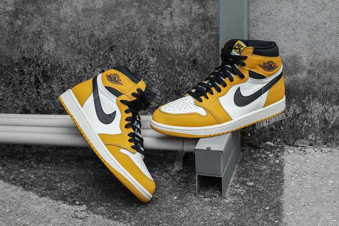 【国内 12/27 発売】ナイキ エア ジョーダン 1 ハイ OG “イエローオークル/ブラック” (NIKE AIR JORDAN 1 HIGH OG “Yellow Ochre/Black”) [DZ5485-701]