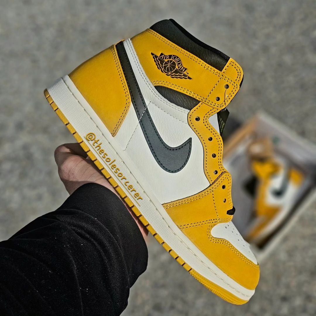 【国内 12/27 発売】ナイキ エア ジョーダン 1 ハイ OG “イエローオークル/ブラック” (NIKE AIR JORDAN 1 HIGH OG “Yellow Ochre/Black”) [DZ5485-701]