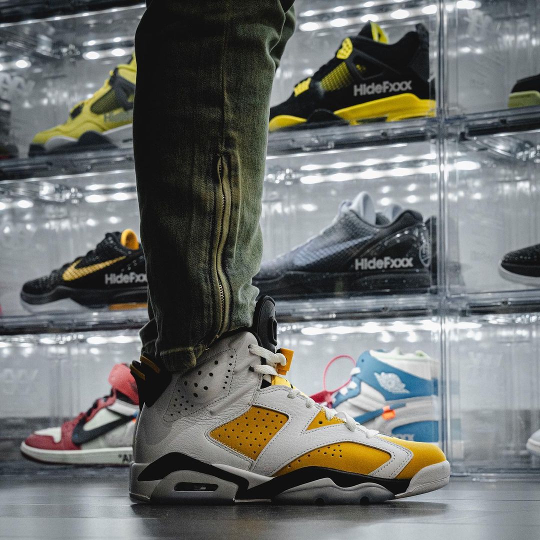 【国内 1/29 発売】ナイキ エア ジョーダン 6 レトロ “ホワイト/イエローオークル” (NIKE AIR JORDAN 6 RETRO “White/Yellow Ochre”) [CT8529-170]