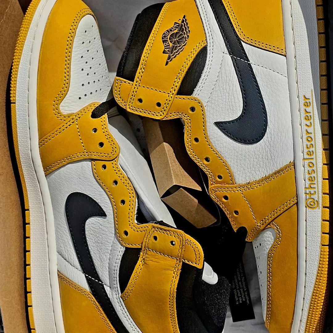 【国内 12/27 発売】ナイキ エア ジョーダン 1 ハイ OG “イエローオークル/ブラック” (NIKE AIR JORDAN 1 HIGH OG “Yellow Ochre/Black”) [DZ5485-701]