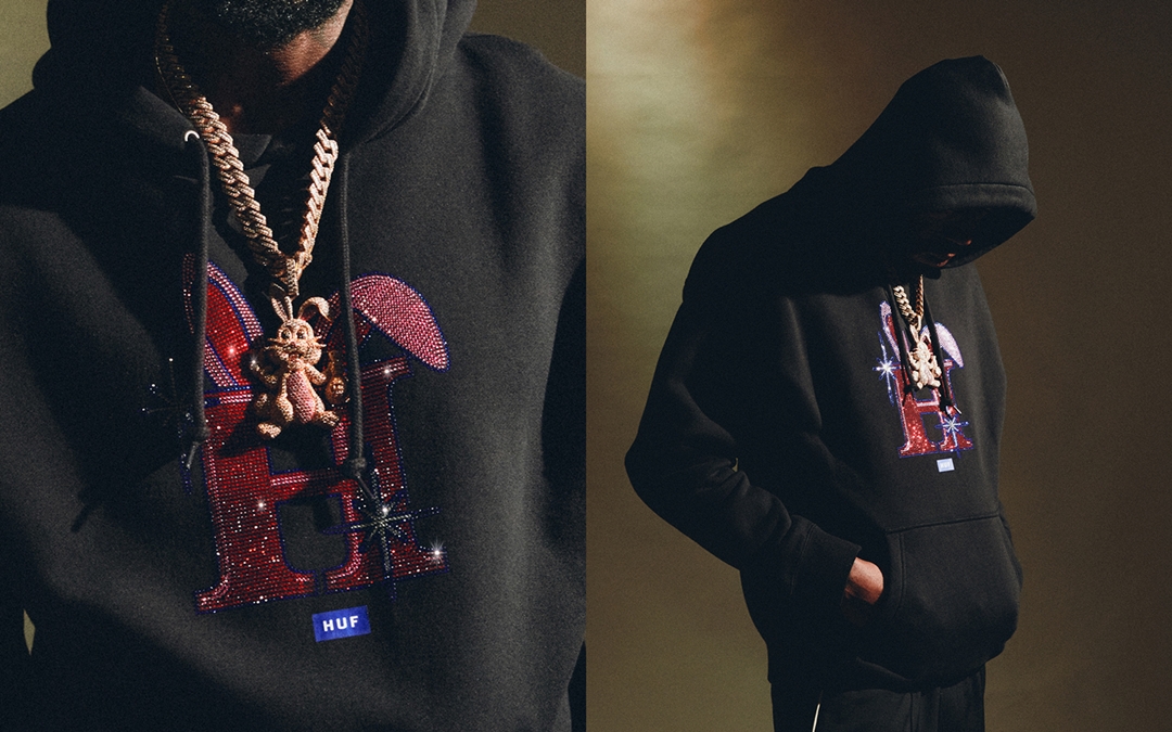 HUF × ラッパー「Freddie Gibbs/フレディ・ギブス」コラボ “After Dark We Really Come to Life. “が 国内 5/25、5/26 発売 (ハフ)