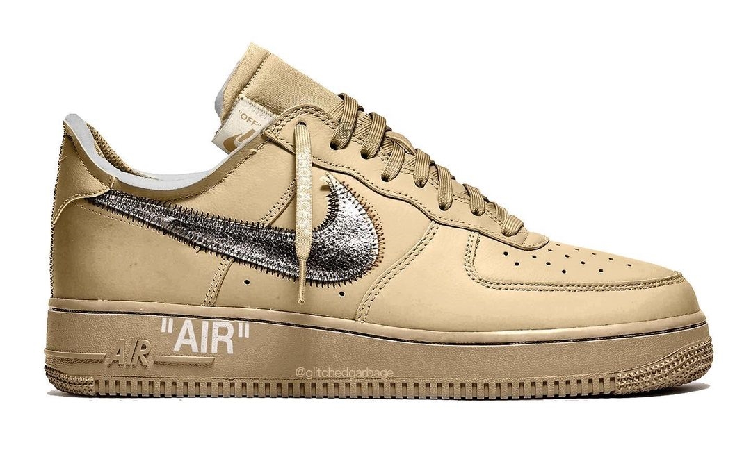 【噂】2023年 後半~2024年 初旬 発売か？OFF-WHITE × NIKE AIR FORCE 1 LOW “Desert Tan” (オフホワイト ナイキ エア フォース 1 ロー “デザートタン”) [DX1419-200]